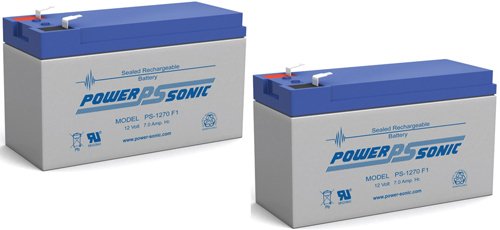 Product Cover Powersonic PS1270F1 Replacement Rhino Battery - 2 Pack
