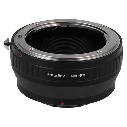 Product Cover Fotodiox Lens Mount Adapter Compatible with Nikon Nikkor F Mount D/SLR Lens on Fuji X-Mount Cameras