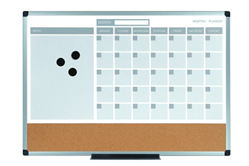 Product Cover MasterVision MB3507186 Planning Board 3-in-1 Calendar Dry Erase, 18