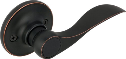 Product Cover Legend 809153 Wave Style Handle Dummy Lever Set, US613 Oil Rubbed Bronze Finish