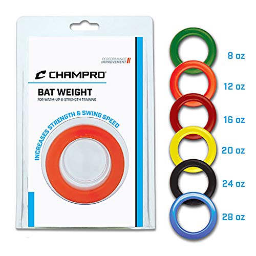 Product Cover Champro Bat Weight Blister Pack (Green, 8-Ounce)