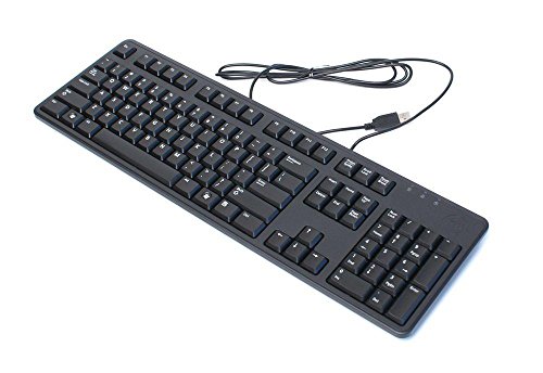 Product Cover Dell 2GR91 Slim USB 104-Key Keyboard with Fold-out Feet for Select Dell Models (Black)