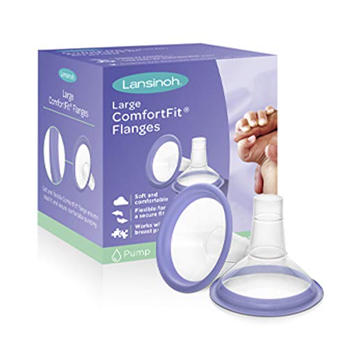 Product Cover Lansinoh ComfortFit Breast Pump Flanges, 2 count