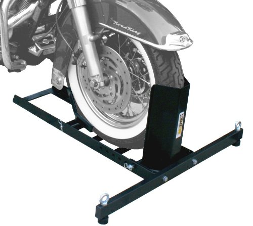 Product Cover MaxxHaul 70271 Adjustable Motorcycle Wheel Chock Stand Heavy Duty 1800lb Weight Capacity