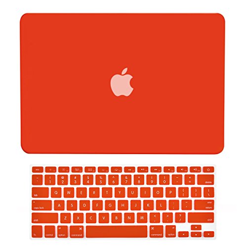 Product Cover TOP CASE - 2 in 1 Signature Bundle Rubberized Hard Case Compatible MacBook Pro 13.3