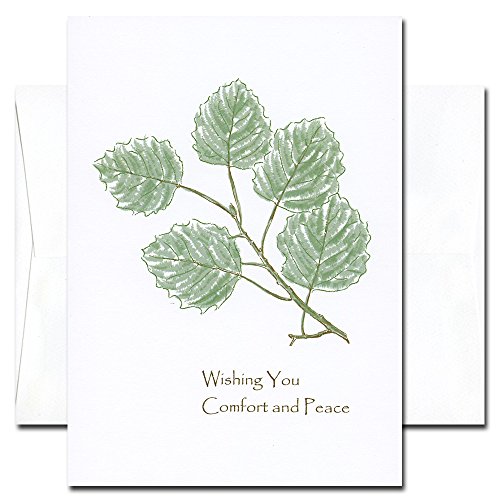 Product Cover Sympathy Cards: Comfort - box of 10 cards & env Made in USA by CroninCards