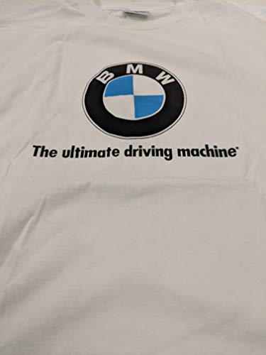Product Cover BMW lifestyle short sleeve T-shirt with BMW logo and slogan White, Medium