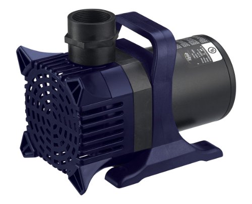 Product Cover Alpine Corporation Alpine PAL4000 Pond Pump-4000 Fountains, Waterfalls, and Water Circulation 4000 GPH Cyclone Pump, Black and Blue