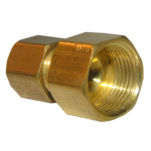 Product Cover LASCO 17-6759 1/4-Inch Female Compression by 3/8-Inch Male Compression Brass Adapter