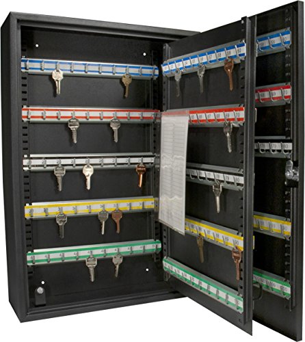 Product Cover Barska AX11824 Key Lock 200 Position Adjustable Key Cabinet Lock Box Black