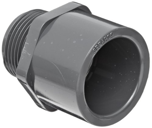 Product Cover Spears 836 Series PVC Pipe Fitting, Adapter, Schedule 80, 2