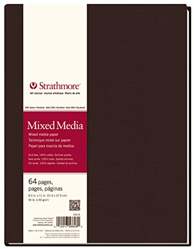 Product Cover Strathmore 566-8 500 Series Hardbound Mixed Media Art Journal, 8.5