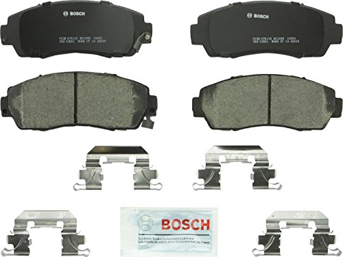 Product Cover Bosch BC1089 QuietCast Premium Ceramic Disc Brake Pad Set For: Acura RDX; Honda Accord Crosstour, Crosstour, CR-V, Odyssey, Front