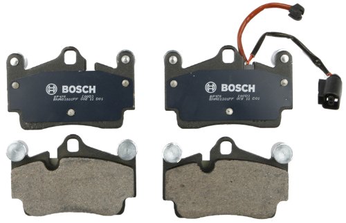 Product Cover Bosch BP978 QuietCast Premium Semi-Metallic Disc Brake Pad Set For: Audi Q7; Porsche Cayenne; Volkswagen Touareg, Rear