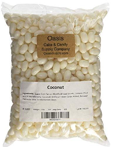 Product Cover Jelly Belly Jelly Beans, Coconut, 1 Pound