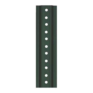 Product Cover Tapco U-Channel Sign Post, 8'L, Green Post, Holes 30