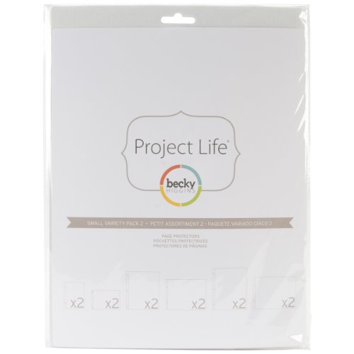 Product Cover Becky Higgins 380024 Project Life Photo Pocket Page Protector-12 x Small Variety 1 (12 Piece)