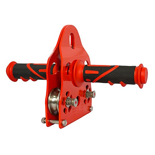 Product Cover Fusion Climb Z-Max Speed Stainless Steel Pulley Grip Red Trolley
