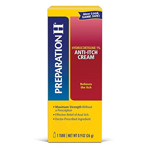 Product Cover Preparation H Hydrocortisone Cream .9 oz. (Pack of 3)