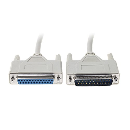 Product Cover uxcell DB25 25 Pin Male to Female Serial Parallel Printer Extension Cable 2.6M