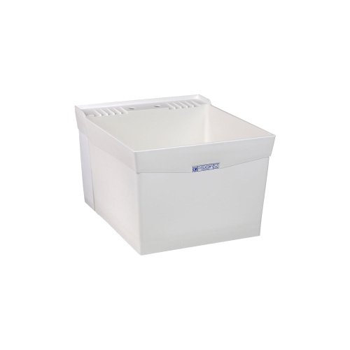 Product Cover El Mustee 19W Utilatub 18-Gallon Wall-Mount Laundry/Utility Tub, 34 X 20 X 24 In, White