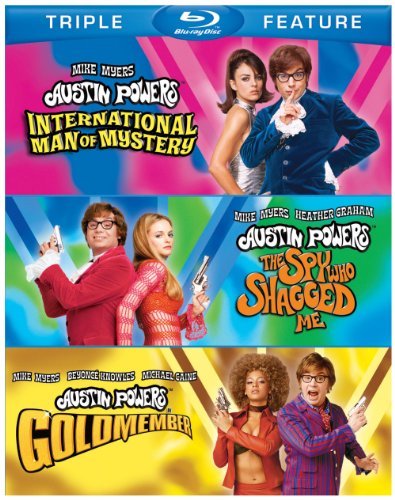 Product Cover Austin Powers Triple Feature (International Man of Mystery / The Spy Who Shagged Me / Goldmember) [Blu-ray]