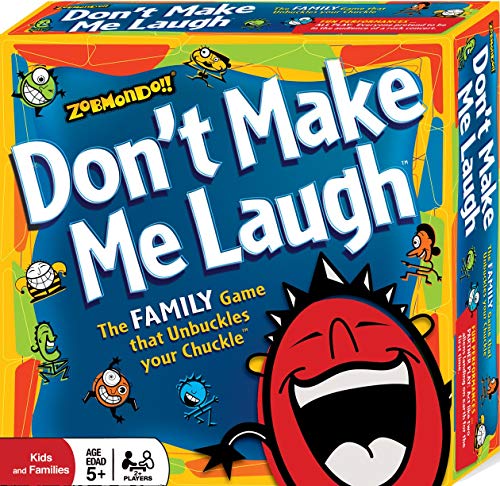 Product Cover Don't Make Me Laugh! The Silly Reinvented Charades Party Game | Hilarious for Families and Kids | Multi-Award Winner