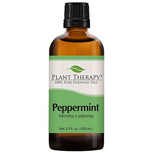 Product Cover Plant Therapy Peppermint Essential Oil 100% Pure, Undiluted, Natural Aromatherapy, Therapeutic Grade 100 mL (3.3 oz)