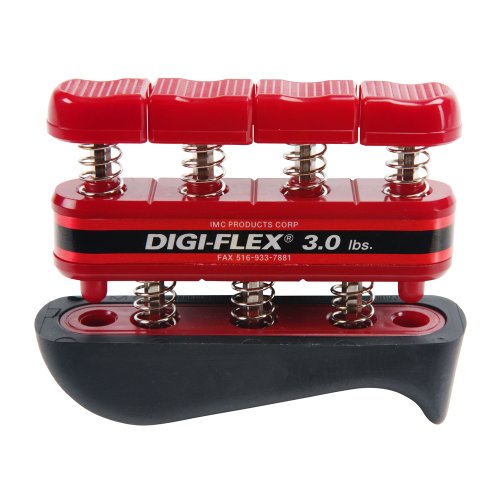 Product Cover Cando Digi-Flex Hand and Finger Exercise System Red, 3 lbs Resistance