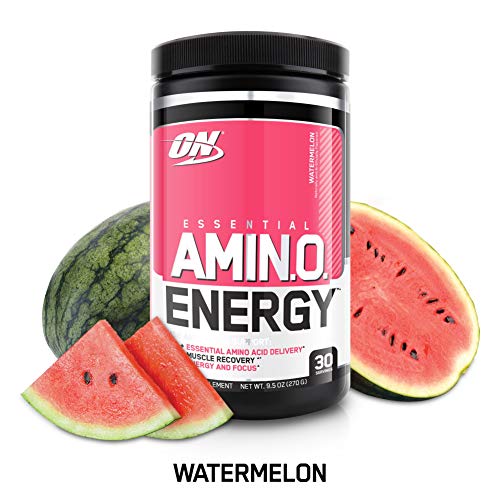 Product Cover Optimum Nutrition Amino Energy with Green Tea and Green Coffee Extract, Flavor: Watermelon, 30 Servings, 9.5 Ounce (Pack of 1)