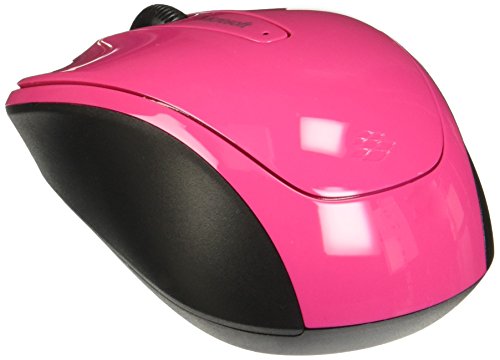 Product Cover Microsoft 3500 Wireless Mobile Mouse, Magenta Pink (GMF-00278)