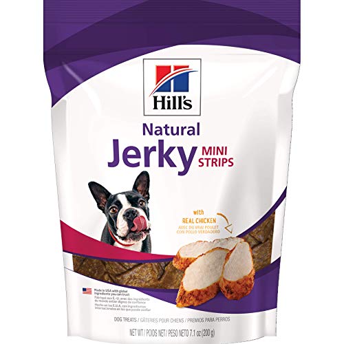 Product Cover Hill's Dog Treats, Jerky Strips, Healthy Dog Snacks, Mini Strips Chicken Jerky