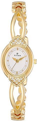 Product Cover Titan Women's Karishma Analog Dial Watch White