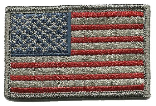 Product Cover Tactical USA Flag Patch - Subdued Silver USA by Gadsden and Culpeper