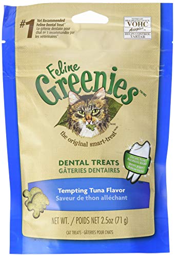 Product Cover FELINE GREENIES Natural Dental Care Cat Treats 2.5 oz
