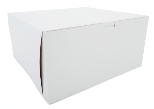 Product Cover Southern Champion Tray 0989 Premium Clay-Coated Kraft Paperboard White Non-Window Lock Corner Bakery Box, 12