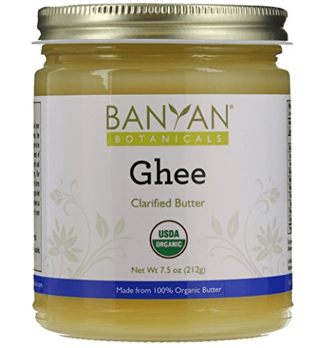 Product Cover Banyan Botanicals Ghee - Certified Organic - From Grass Fed Cows - 7.5 oz - Gourmet Clarified Butter
