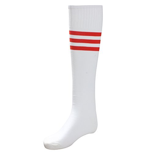 Product Cover eYourlife2012 Unisex Athletic High Knee Stripes Sports Running Football Soccer Tube Socks Sock