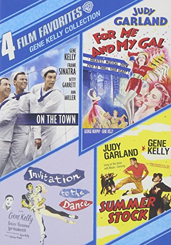 Product Cover 4 Film Favorites: Gene Kelly (For Me and My Gal, Invitation to the Dance (1956), On the Town (Sinatra Tribute), Summer Stock)