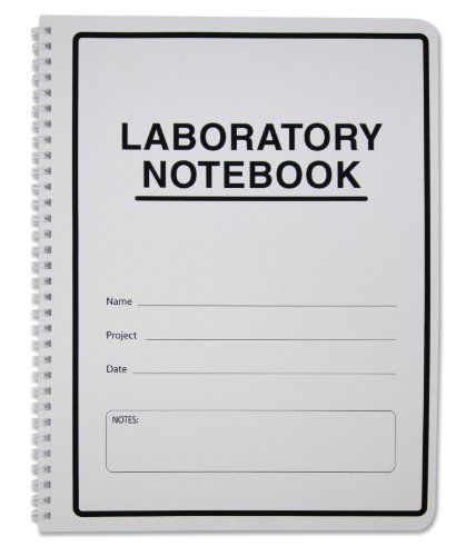 Product Cover BookFactory Carbonless Lab Notebook (Scientific Grid Format) - 8.5