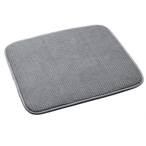 Product Cover Norpro 18 by 16-Inch Microfiber Dish Drying Mat, Gray