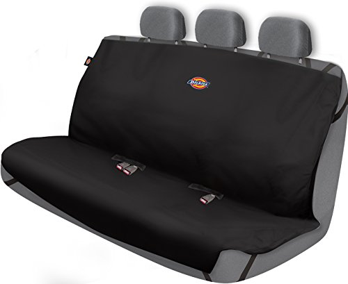 Product Cover Dickies Heavy Duty Rear Bench Seat Protector, Black