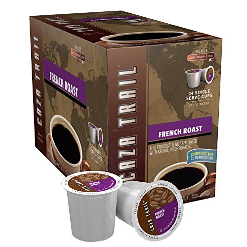 Product Cover Caza Trail Coffee, French Roast, 24 Single Serve Cups