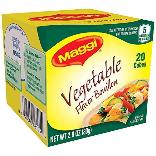 Product Cover Maggi Vegetable Flavor Bouillon Cubes, 2.82 oz
