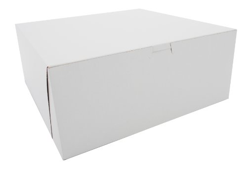 Product Cover Southern Champion Tray 0987 Premium Clay Coated Kraft Paperboard White Non-Window Lock Corner Bakery Box, 12
