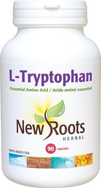 Product Cover New Roots Herbal L-Tryptophan, 90 CT