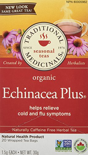Product Cover TRADITIONAL MEDICINALS Echinacea Plus Tea, 20 CT