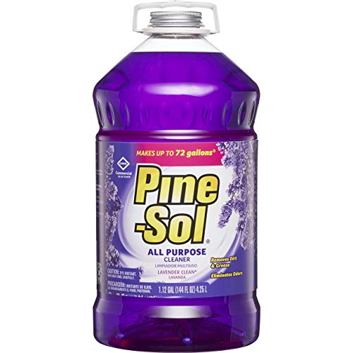 Product Cover Pine-Sol Commercial Solutions Liquid Cleaner, Lavender, 1,12 Galones (144 Fl Oz) 4,25 L