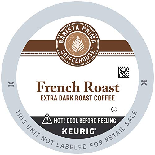 Product Cover Barista Prima Coffeehouse Dark Roast Extra Bold K-Cup for Keurig Brewers French Roast Coffee 96-count