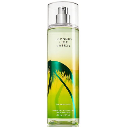 Product Cover Bath & Body Works Coconut Lime Breeze Fine Fragrance Mist, 8 Ounce